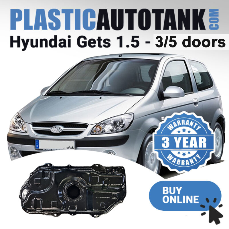 Bränsletank i plast – Hyundai Gets – diesel/bensin 2005-2009