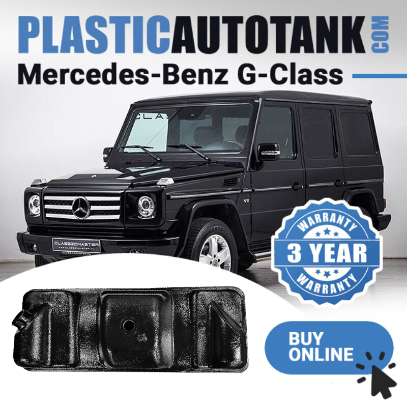 Bränsletank i plast – Mercedes-Benz G-Klasse – Benzin (1975-2001)