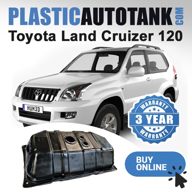 Bränsletank i plast – Toyota Land Cruiser Prado 120 kropp (3 dörrar) – Diesel/Benzin