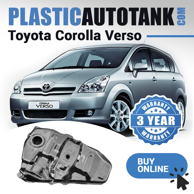 Bränsletank i plast - Toyota Corolla Verso (2004-2009) Bensin-Diesel