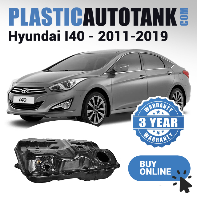 Bränsletank i plast – Hyundai I40 (2011-2019) Diesel-Bensin