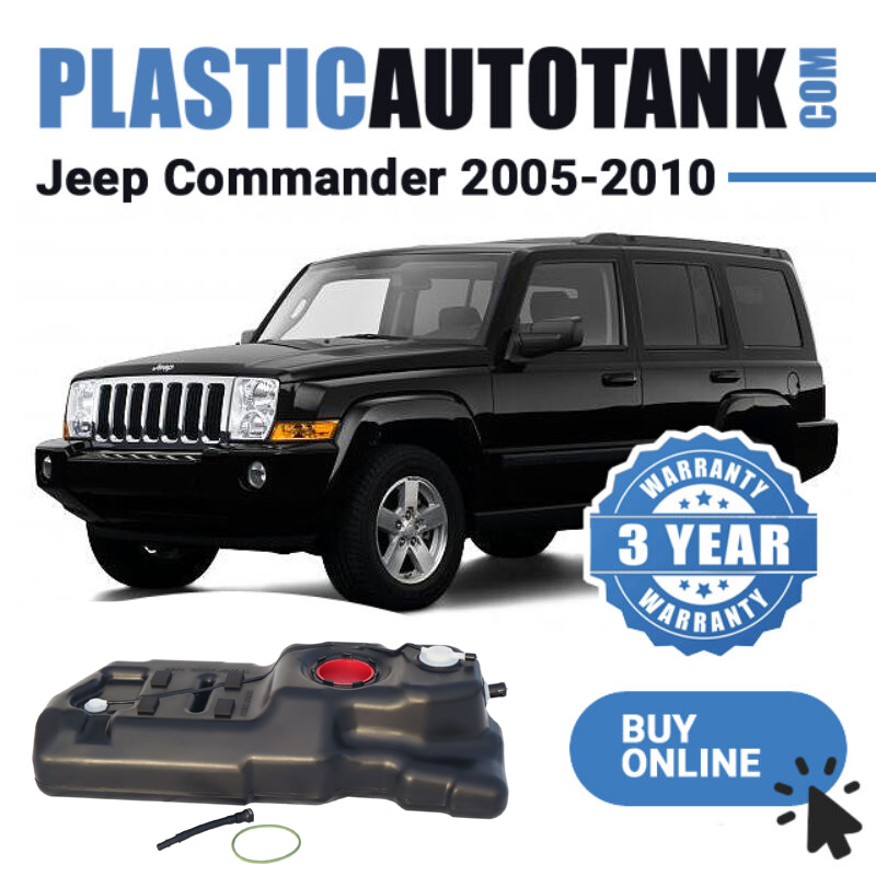 Bränsletank i plast (HDPE) - Jeep Commander 2005-2010 3.0 CRD Diesel