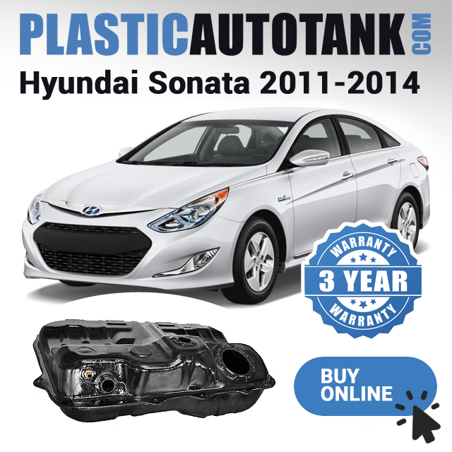 Bränsletank i plast - Hyundai Sonata 2011-2014 Diesel-Bensin